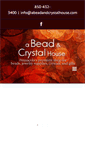 Mobile Screenshot of abeadandcrystalhouse.com