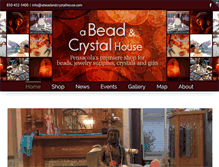 Tablet Screenshot of abeadandcrystalhouse.com